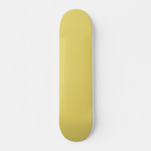 Skateboard Arylide jaune (couleur solide) (Devant)