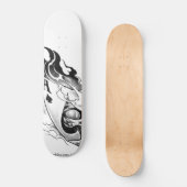 Skateboard As de pelle (Recto)