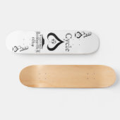 Skateboard As de pique (Horz)