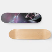 Skateboard Assez fractale de rose de rose (Horz)