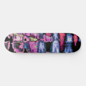 Skateboard Assez mignonne pourpre Cendres Gris et Noir Aquare (Horz)