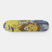 Skateboard Assistant Lion Cowardly de Oz Page de livre (Horz)