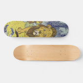 Skateboard Assistant Lion Cowardly de Oz Page de livre (Horz)