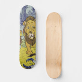 Skateboard Assistant Lion Cowardly de Oz Page de livre (Recto)