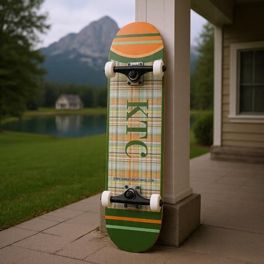 Skateboard Aston Carreaux 2