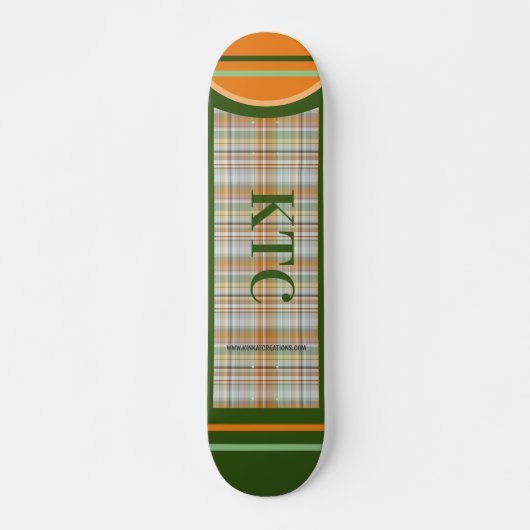 Skateboard Aston Plaid 2 (Devant)