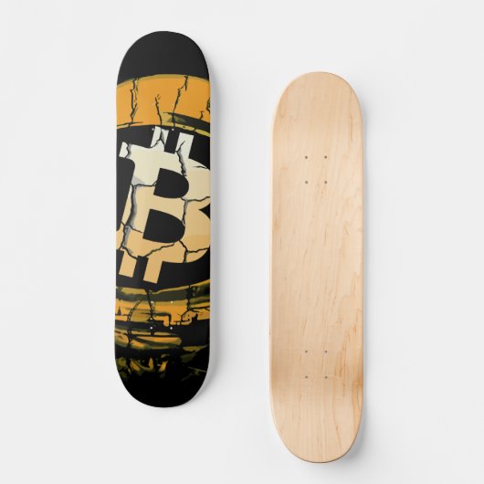 Skateboard Astronaut Bitcoin-Crypto (Recto)