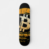 Skateboard Astronaut Bitcoin-Crypto (Devant)