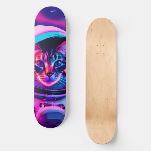 Skateboard astronaute (Recto)