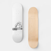 Skateboard astronaute (Recto)