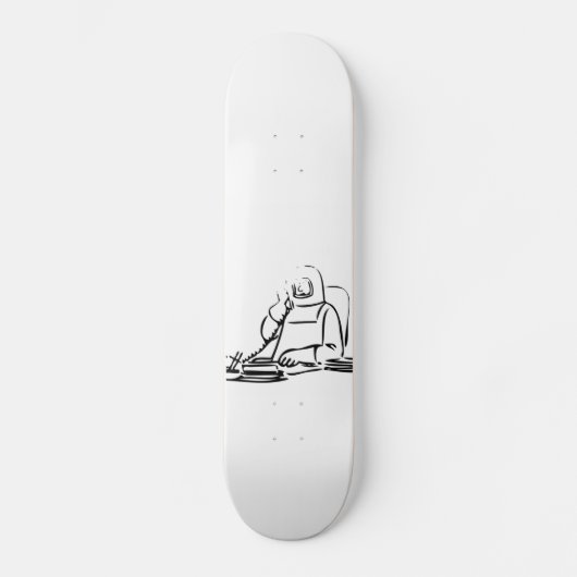 Skateboard astronaute (Recto)