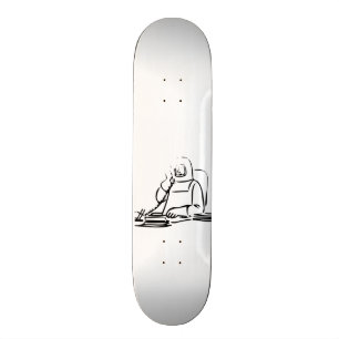 Skateboard astronaute