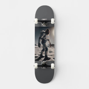 Skateboard Astronaute Bigfoot