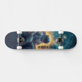 Skateboard Astronaute de l'exploration spatiale profonde (Horz)