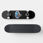 Skateboard Astronaute sur la Lune (Horz)