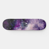 Skateboard Astronautes pagayant à travers l'espace-temps  (Horz)