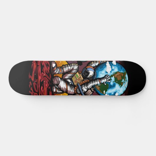 Skateboard Atlas Space Man (Horz)