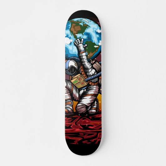Skateboard Atlas Space Man (Devant)