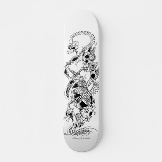 Skateboard attaque de la mort d'oiseau (Devant)