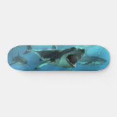 Skateboard Attaque de requin (Horz)