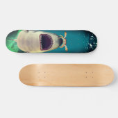 Skateboard Attaque de requins (Horz)