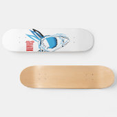 Skateboard Attaque de requins (Horz)