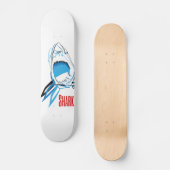Skateboard Attaque de requins (Recto)