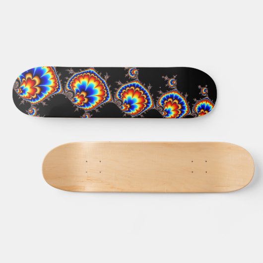 Skateboard Attaque Ufo - Art Fractal (Horz)