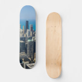 Skateboard Au-dessus de Chicago (Recto)