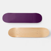 Skateboard Aubergine Violet Uni (Horz)