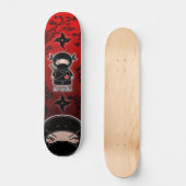 Skateboard Aucun amour ! Planche à roulettes (Recto)