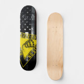 Skateboard AUCUNE ÉTAPE Gadsden Snake Industrial American Dra (Recto)