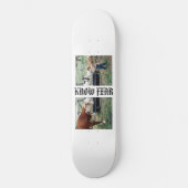 SKATEBOARD AUCUNE PEUR N'A L'AIR DE PEUR (Recto)