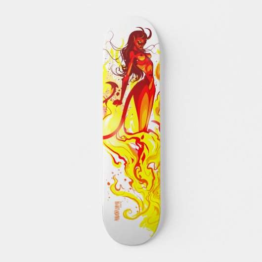 Skateboard Augmentation de fille de diable (Devant)