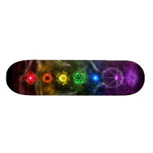 SKATEBOARD AURA ÉTHÉRÉE CHAKRA