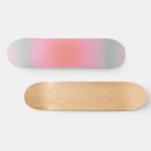 Skateboard Aura minimaliste Pastel Gradient (Horz)