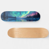 Skateboard aurora boréale (Horz)
