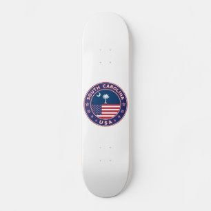 Skateboard Autocollant Caroline du Sud, étui téléphonique, sa