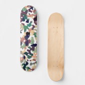 Skateboard Automne Camo (Recto)