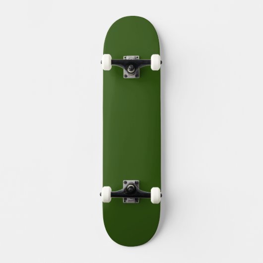 Skateboard Autorité verte de forêt simple® (Recto)