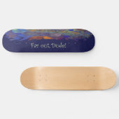 Skateboard Autre univers de l'art Abstrait (Horz)