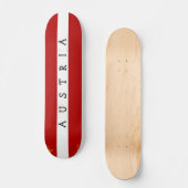 Skateboard Autriche (Recto)
