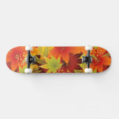 Skateboard Autumn Leaves Thanksgiving Bandana (Horz)