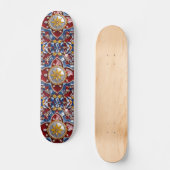 Skateboard aux couleurs colombiennes (Recto)
