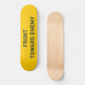 SKATEBOARD AVANT VERS L'ENNEMI (Recto)