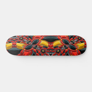 Skateboard avec Allemagne Couleurs Design