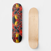 Skateboard avec Allemagne Couleurs Design (Recto)