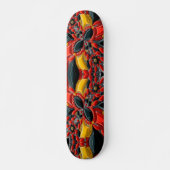 Skateboard avec Allemagne Couleurs Design (Devant)