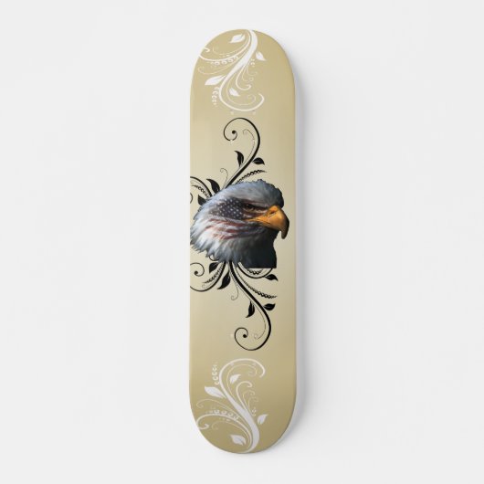 Skateboard avec American Eagle Design (Devant)
