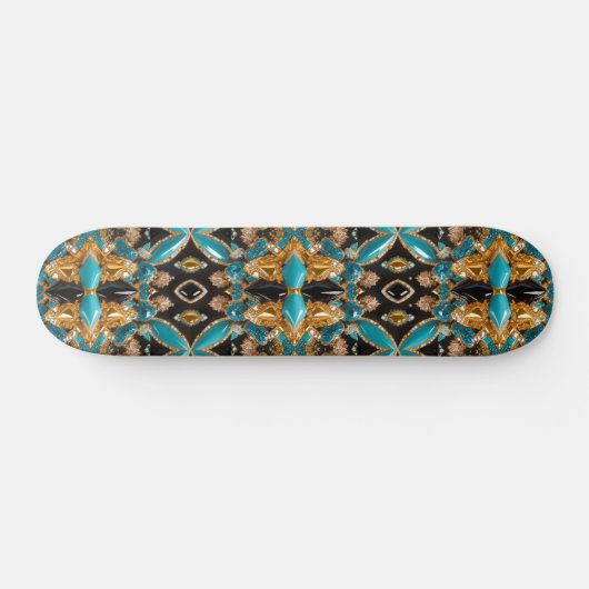 Skateboard avec Bahamas Colors Design (Horz)